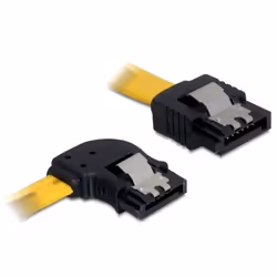 DeLOCK SATA 30cm, 0,3 m, SATA I, Jaune