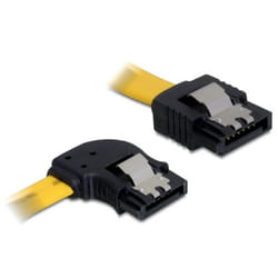 DeLOCK SATA 30cm câble SATA 0,3 m Jaune