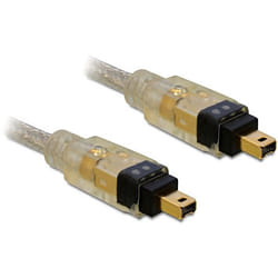 DeLOCK FireWire, 2.0m 2 m Gris