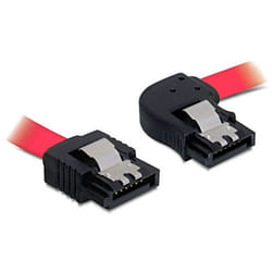 DeLOCK SATA 30cm câble SATA 0,3 m Rouge