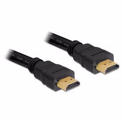 DeLOCK 82709, 10 m, HDMI Type A (Standard), HDMI Type A (Standard), 10,2 Gbit/s, Noir