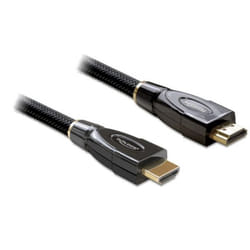 DeLOCK 5m HDMI AM/AM câble HDMI HDMI Type A (Standard) Noir