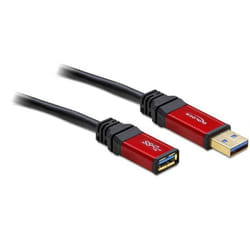 DeLOCK 1.0m USB 3.0 A M/F câble USB 1 m USB 3.2 Gen 1 (3.1 Gen 1) USB A