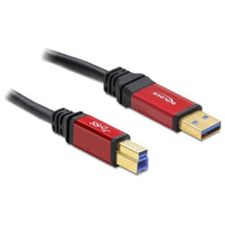 DeLOCK 5.0m USB 3.0 A-B câble USB 5 m USB 3.2 Gen 1 (3.1 Gen 1) USB A USB B
