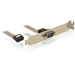 DeLOCK 82768 câble Série Gris 0,4 m DB9 M