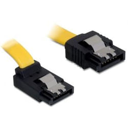 DeLOCK SATA 0.2m câble SATA 0,2 m Jaune