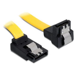 DeLOCK 0.3m SATA M/M câble SATA 0,3 m Jaune