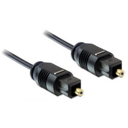 DeLOCK 2m Toslink Standard câble audio Noir