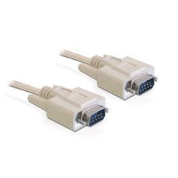 DeLOCK RS-232, 2m câble Série Beige DB-9