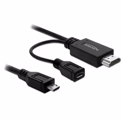 DeLOCK 82990, Noir, USB