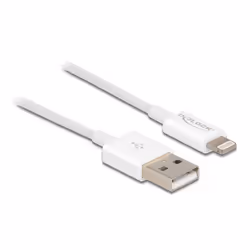 DeLOCK 83001 câble Lightning 0,15 m Blanc