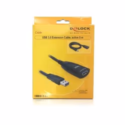 DeLOCK USB 3.0 5m câble USB USB 3.2 Gen 1 (3.1 Gen 1) Noir - Vue supplémentaire 4