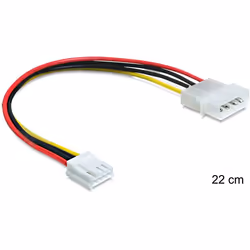 DeLOCK 83184, 0,22 m, Mâle, Femelle, Multicolore