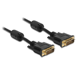 DeLOCK 83192 câble DVI 5 m DVI-D Noir