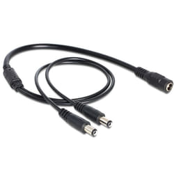 DeLOCK 83286 câble électrique Noir 0,5 m