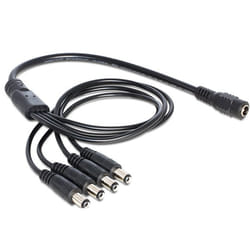 DeLOCK 83287 câble électrique Noir 0,5 m
