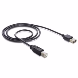 DeLOCK 3m USB 2.0 A - B m/m câble USB USB A USB B Noir