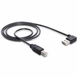 DeLOCK 1m USB 2.0 A - B m/m câble USB USB A USB B Noir
