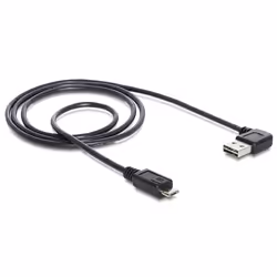 DeLOCK 3m USB 2.0 A - micro-B m/m câble USB USB A Micro-USB B Noir