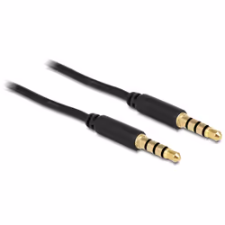 DeLOCK 83436, 3,5mm, Mâle, 3,5mm, Mâle, 2 m, Noir