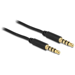 DeLOCK 83436 câble audio 2 m 3,5mm Noir