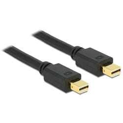 DeLOCK 83475 câble DisplayPort 2 m Mini DisplayPort Noir