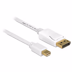 DeLOCK 83481, 1 m, Mini DisplayPort, DisplayPort, Mâle, Mâle, 3840 x 2160 pixels