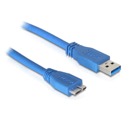 DeLOCK 83502 câble USB 5 m USB 3.2 Gen 1 (3.1 Gen 1) USB A Micro-USB B Bleu