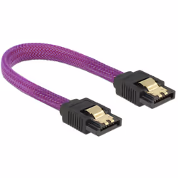 DeLOCK 83688 câble SATA 0,1 m SATA 7-pin Violet