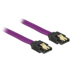 DeLOCK 83689 câble SATA 0,2 m Violet
