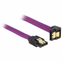 DeLOCK 83694, 0,2 m, SATA 15 broches, Mâle, Mâle, Droit, Bas
