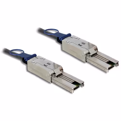 DeLOCK 83736, 3 m, Mini SAS SFF-8088, Mini SAS SFF-8088, Mâle/Mâle, Noir