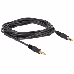 DeLOCK 3m 3.5mm M/M câble audio 3,5mm Noir