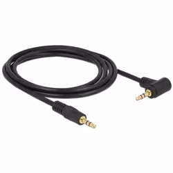 DeLOCK 2m 3.5mm M/M câble audio 3,5mm Noir