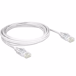 DeLOCK 0.5m Cat.6, UTP câble de réseau Blanc 0,5 m Cat6 U/UTP (UTP)