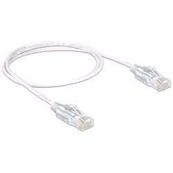 DeLOCK 83781 câble de réseau Blanc 1 m Cat6 U/UTP (UTP)