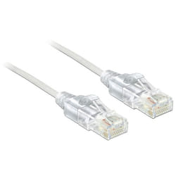 DeLOCK 2m Cat.6 UTP câble de réseau Blanc Cat6 U/UTP (UTP)
