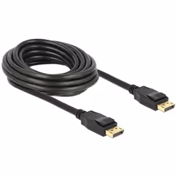 DeLOCK 5m Displayport 1.2a, 5 m, DisplayPort, DisplayPort, Mâle, Mâle, 3840 x 2160 pixels