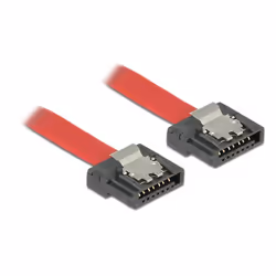 DeLOCK 0.3m SATA III, 0,3 m, SATA III, SATA 7-pin, SATA 7-pin, Mâle/Mâle, Rouge