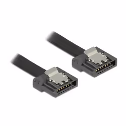 DeLOCK 0.5m SATA III, 0,5 m, SATA III, SATA 7-pin, SATA 7-pin, Mâle/Mâle, Noir