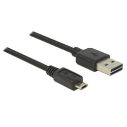 DeLOCK 83851 câble USB 3 m USB 2.0 USB A Micro-USB B Noir