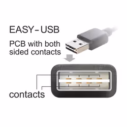 DeLOCK 83857 câble USB 3 m USB 2.0 USB A Micro-USB B Noir