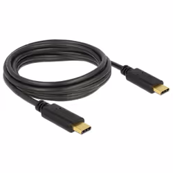 DeLOCK 83867 câble USB 3 m USB 2.0 USB C Noir