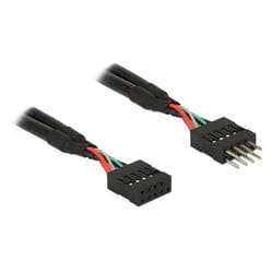 DeLOCK 0.25m 2xUSB2.0