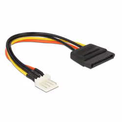 DeLOCK 0.15m SATA 15p / 4p 0,15 m