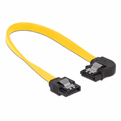 DeLOCK 83958 câble SATA 0,2 m SATA 7-pin Noir, Jaune