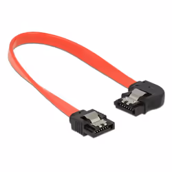 DeLOCK 83962, 0,2 m, SATA III, SATA 7-pin, SATA 7-pin, Mâle/Mâle, Rouge