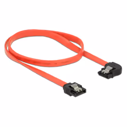 DeLOCK 83964 câble SATA 0,5 m SATA 7-pin Noir, Rouge
