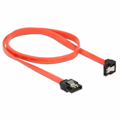 DeLOCK 83979 câble SATA 0,5 m SATA 7-pin Noir, Rouge