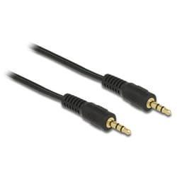 DeLOCK 84001 câble audio 2,5 m 3,5mm Noir